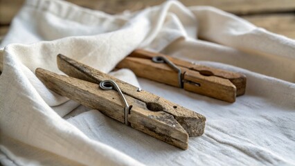 wooden clothes pins