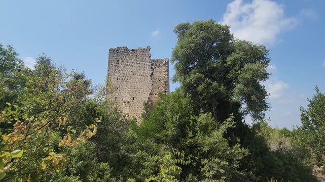 G&ouml;kbur&ccedil; Castle is a defensive fortress from the Roman period, located in the village of Ovacık in the Silifke district of Mersin, Turkey.