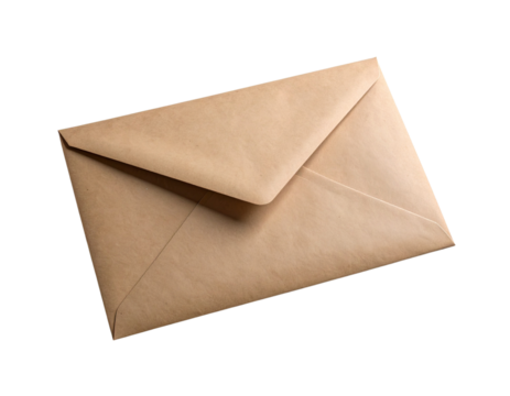 Simple brown envelope for mailing and storage  