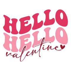 Retro Valentine's EPS Design