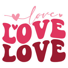 Retro Valentine's EPS Design