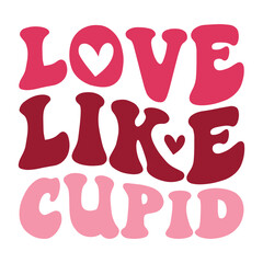 Retro Valentine's EPS Design