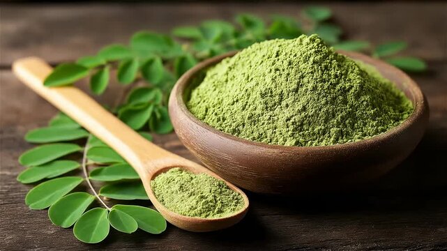 Discover the vibrant world of moringa powder and its amazing health benefits in the heart of nature