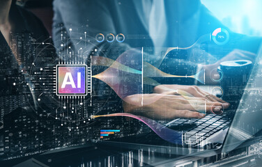 AI Assistant Brain Processor with LLM Technology, Big Data, Machine Learning, Generative AI for Business Support, Future Agentic AI Technology and Artificial Intelligence Prompt Engineering. Spline