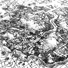 Obraz premium map of the world