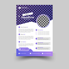 Minimal Multipurpose Spectacular creative business flyer template design.