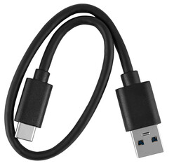 Cable with USB and Type-C connector
