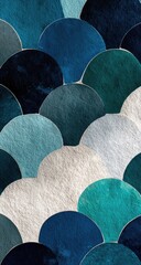 Abstract textured fish scale pattern (1)