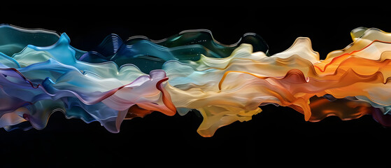 fire flames on black background