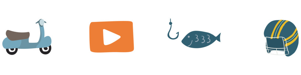 the moto,fishing,video and extrime element pack