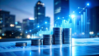 Financial Growth Analysis Shows Increasing Investment Returns With Upward Trend