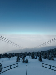 Appenzell in the swiss alps