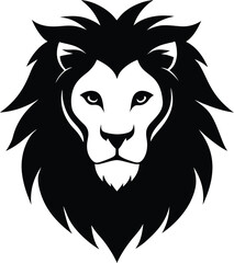 Obraz premium lion head vector