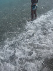 Feet in the Foam: Standing at the Edge of the Sea