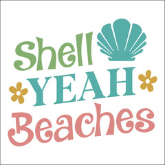 Retro Summer EPS Design ,Summer EPS Cut file, 