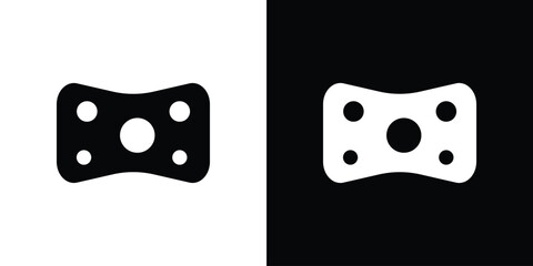 Bath sponge icon Illustration Pixel vector graphics - Vector.