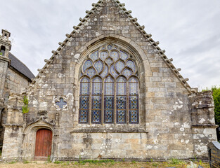 Enclos paroissial de Trémaouézan dans le département du Finistère - Bretagne
