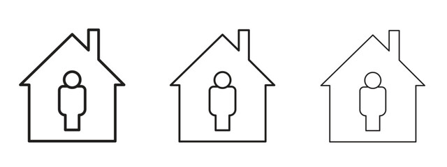 Tenant icon element Illustration. Trendy Symbol for Design