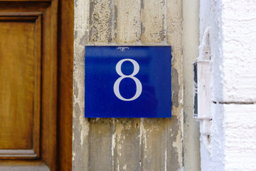 House number 8