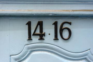 House number 14-16