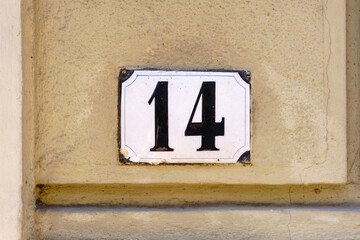 House number 14