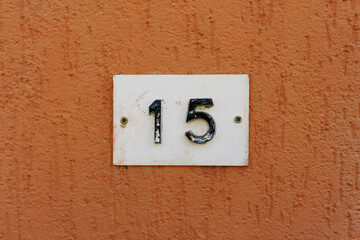 House number 15