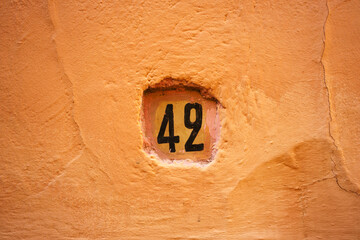 House number 42