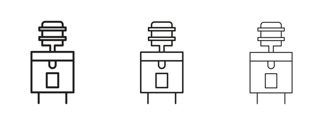 Dispenser icon element Illustration. Trendy Symbol for Design