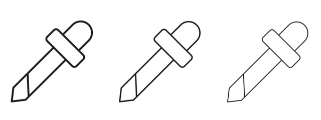 Color picker icon element Illustration. Trendy Symbol for Design