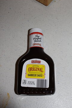 Burman's Original Barbeque Sauce closeup