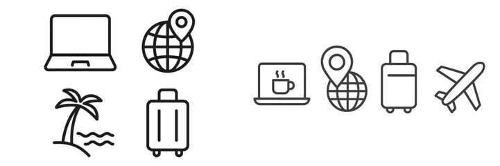 Vacation planning tools for travel enthusiasts showcasing destinations, activities, and itineraries for an organized trip