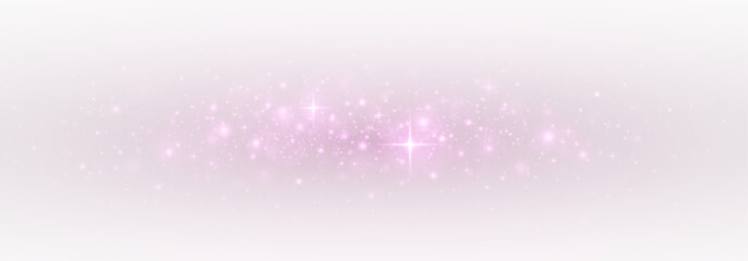 Glistering dust and Christmas star shine with a glowing transparent effect. Magical light and festive flare sparkle over a luxurious holiday background.