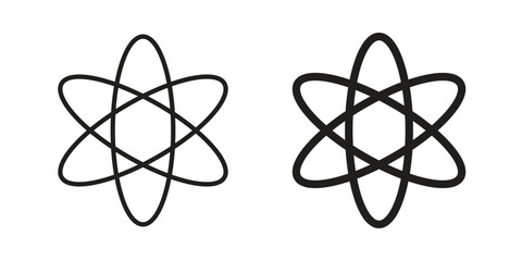 Physics icon vector Art Illustrations set. © iconic