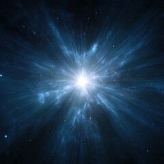 Obraz premium Cosmic explosion in deep space (3)