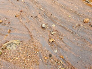 sand on the beach