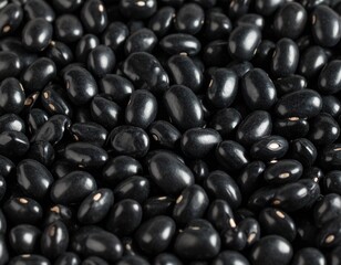 Black kidney beans background