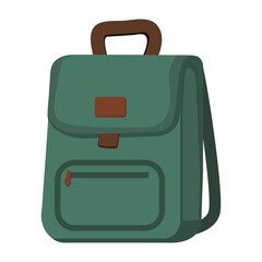 Stylish green backpack perfect for daily use