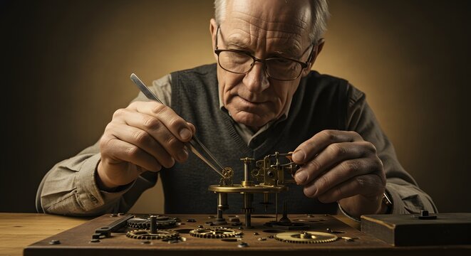 Master Watchmaker Precision, Patience, and the Art of Timekeeping - Powered by Adobe