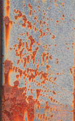 Rusty metal surface