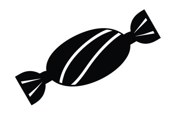 wrapped candy vector icon