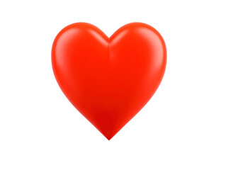 Vibrant red heart symbol representing love and affection, perfect for conveying emotions in various contexts. This captures essence of romance and connection