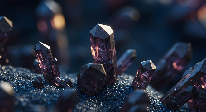 Amethyst crystals purple crystal healing crystal dark crystal gemstone crystals mineral crystal formation
