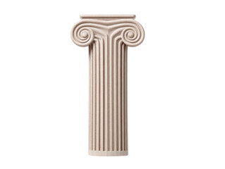Decorative column with classic design featuring intricate scrolls and vertical grooves, perfect for adding elegance to any space. This piece embodies timeless architecture and artistry
