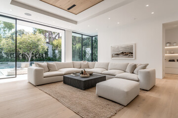 Fototapeta premium modern living room