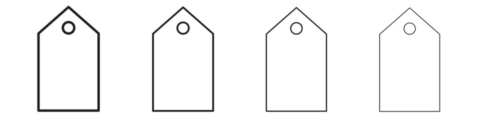 Tag icon design. Modern line. EPS10