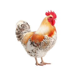 Fototapeta premium A rooster in profile view