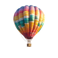 Naklejka premium Colorful hot air balloon (1)
