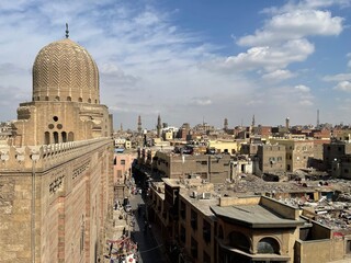 Naklejka premium view of the cathedral of st peter in rome