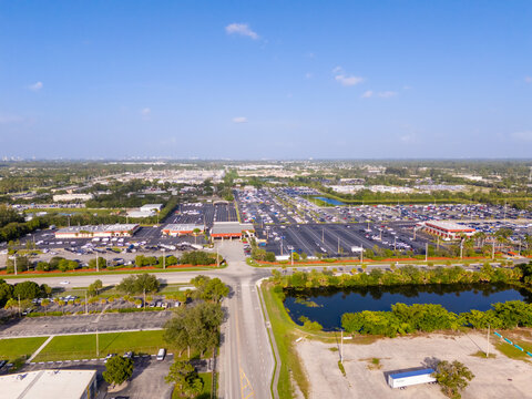 Aerial photo Manheim Auto Auction West Palm Beach Florida