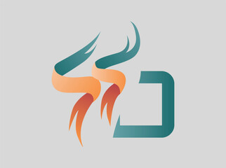 A professional and modern logo design representing victory and success in financial trading. The logo features a rising arrow combined with a crown or trophy symbol, symbolizing growth, D